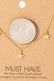 Dainty Star Station Necklace