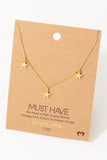 Dainty Star Station Necklace