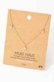 Dainty Star Station Necklace