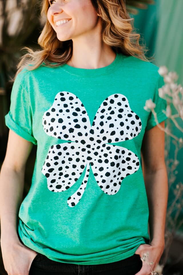 Dalmatian Clover Tee