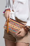Kinsley Handmade Pattern Clutch